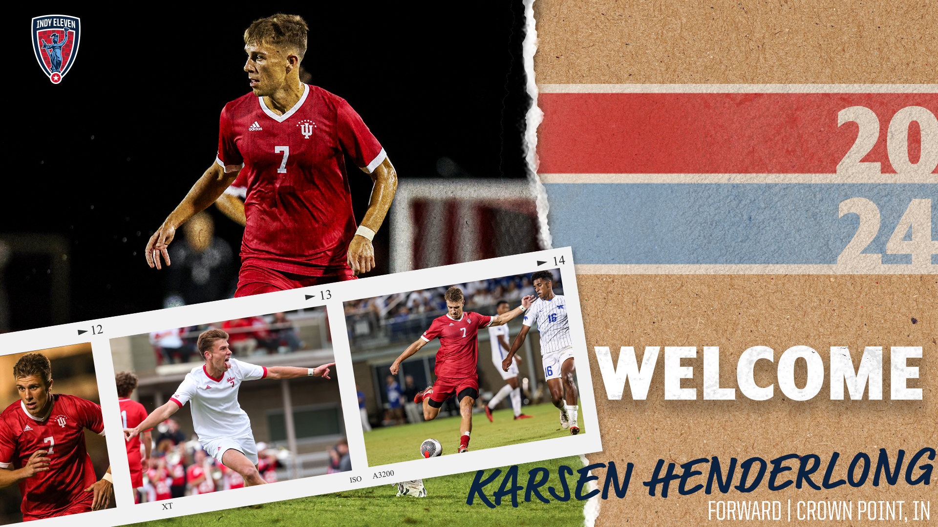 Boys in Blue Announce Signing of Hoosier Karsen Henderlong - Indy Eleven, image size:1920x1080